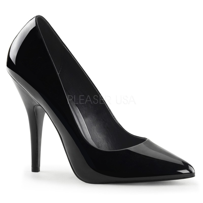 Pleaser SEDUCE-420 �ѥ�ץ� �����֥�å� �ϥ��ҡ��� ���ʥ�� ��ǥ��������塼�� �ץ꡼����������
