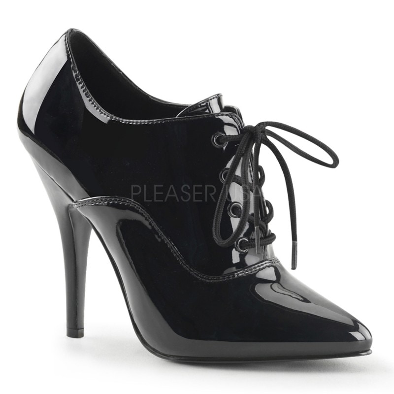 Pleaser(�ץ꡼����) SEDUCE-460 ���å����ե����� �졼�����å� �ѥ�ץ� ���ʥ��� 5inch Oxford Lace Up Pump������