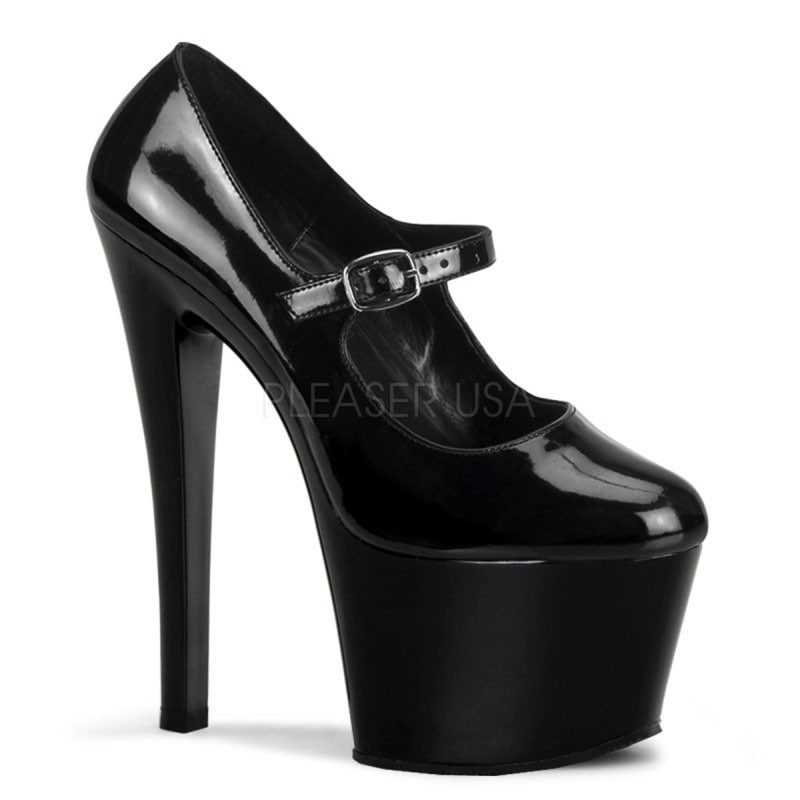 Pleaser(�ץ꡼����) 7�����(��18cm)�ҡ��� �ץ�åȥե�����(����)�ѥ�ץ� SKY-387 ���ʥ���������