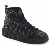 Demonia(�ǥ�˥�) SNEEKER-250 ���ˡ����� ���꡼�ѡ� ��С������륷�塼�� 1 1/2inch PF Round Toe  Lace-Up Front High Top Creeper Sneaker #Men's/Unisex������