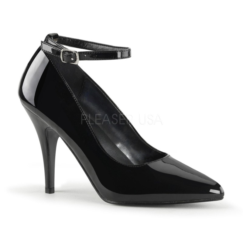 Pleaser �ѥ�ץ� �� ���󥯥륹�ȥ�å��դ� ���ʥ�� �ҡ�����10cm �ץ꡼���� VANITY-431-BLKPAT������