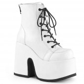 Demonia(�ǥ�˥�) CAMEL-203 �졼�����åץ��硼�ȥ֡��� �᥿��Хå����å� �ۥ磻�� �� ��12.5cm����󥭡��ҡ��롿7.5cm�ץ�åȥե����ࢡ����