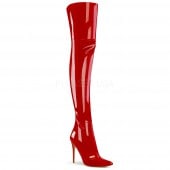 Pleaser(�ץ꡼����) COURTLY-3012 �����ϥ��֡��� �Ҥ������󥰥֡��� 5inch Stretch Thigh High Boot, Back Zip������
