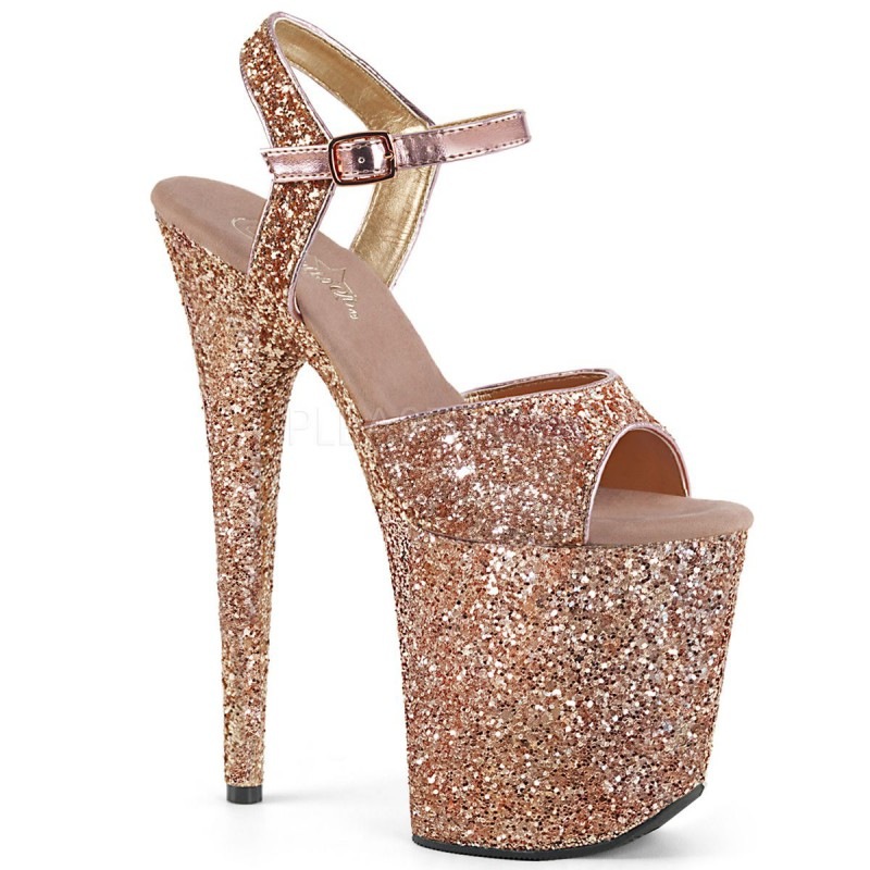 Pleaser(�ץ꡼����) FLAMINGO-810LG ����å��� ���쥵����� 8inch Heel, 4inch PF������