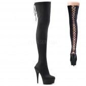 Pleaser(�ץ꡼����) DELIGHT-3003 �Хå��졼�����å� �����ϥ��֡��� �����ɥ��å�ͭ�� 6inch Heel, 1 3/4inch PF������
