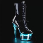 Pleaser(�ץ꡼����) FLASHDANCE-1020-7 USB���� LED����ߥ͡������ ���硼�ȥ֡��� �����ɥ��å� 7inch Heel, 2 3/4inch PF������