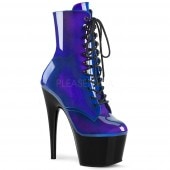 Pleaser(�ץ꡼����) ADORE-1020SHG �졼�����åץ��硼�ȥ֡��� ���쥢�󥯥�֡��� �ԥ�ҡ��� ������ZIP �֥롼���ѡ��ץ롿��������