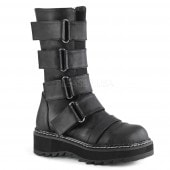 Demonia(ǥ˥) LILITH-211 ߥåɥե֡ ߥɥ֡ ɥå Ĥä 1 1/4inch PF Front Strap Mid-Calf Boot