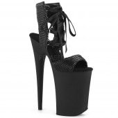 Pleaser(ץ꡼) INFINITY-900-14 󥯥ϥ ֥å  23cmҡ 9inch Heel, 5 1/4 PF