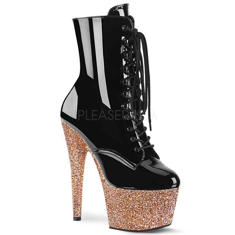 Pleaser(�ץ꡼����) ADORE-1020LG ���硼�ȥ֡��� �Ԥ߾夲�֡��� �졼�����åץ֡��� ���ʥ�����������������ɥ���å���������