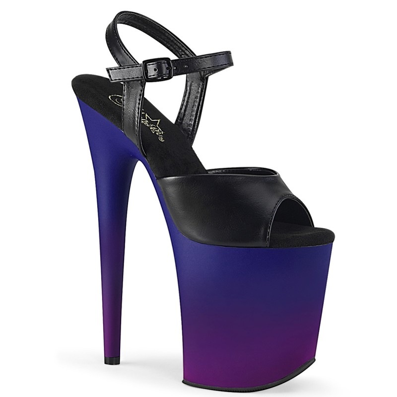 Pleaser(�ץ꡼����) FLAMINGO-809BP �ե�ߥ�Ķ���쥵����� �Ĥ�ä������֥롼���ѡ��ץ륰��ǡ�����󢡼���