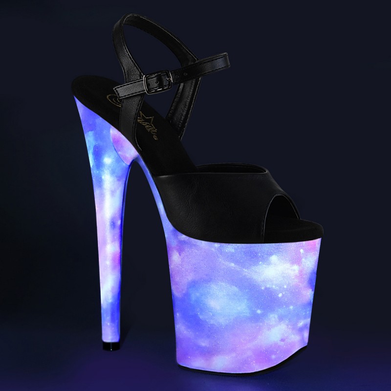 Pleaser(�ץ꡼����) FLAMINGO-809REFL �ե�ߥ� Ķ���쥵����� �ݡ������ PU���ѡ��ץ�֥롼��ե쥯�ƥ��֢�����