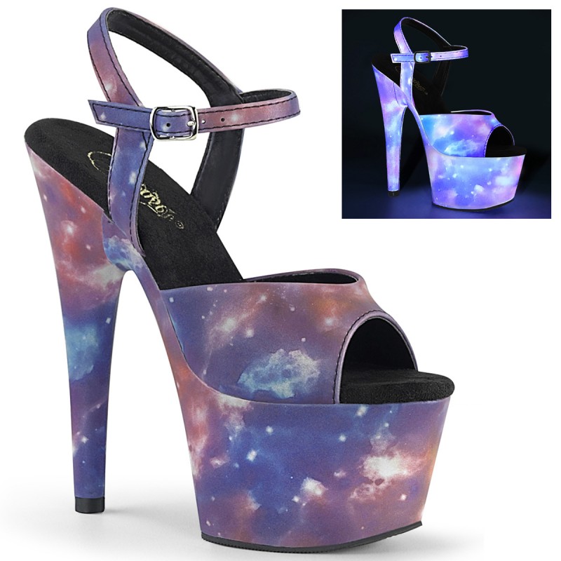 Pleaser(�ץ꡼����) ADORE-709REFL ��ե쥯�ƥ��֥���饯�������ե����� ���󥯥륹�ȥ�åץ�����뢡����