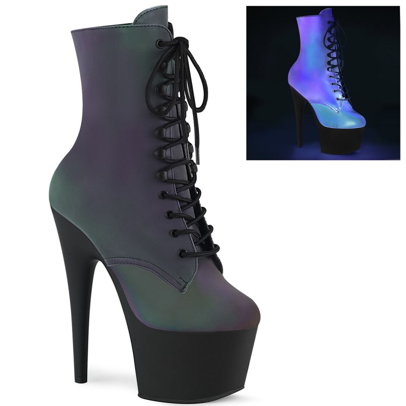 Pleaser(�ץ꡼����) ADORE-1020REFL �졼�����å׸��쥢�󥯥�֡��� ���꡼��ޥ����ե쥯�ƥ��֡���������