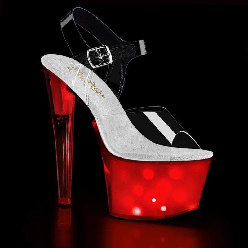 Pleaser(�ץ꡼����) DISCOLITE-708 LED����ߥ͡�����󥵥���� USB���� ���ꥢ���ۥ磻�ȥ�����������