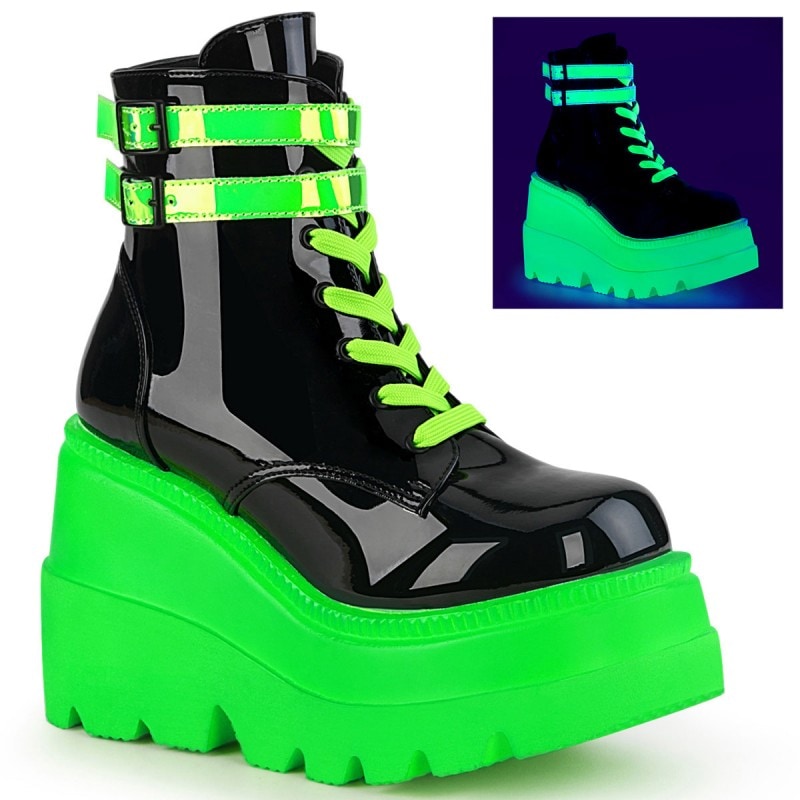 Demonia(�ǥ�˥�) SHAKER-52 UV�ָ� �����å����������֡��� �֥�å��饤�� ���ʥ������ͥ��󥰥꡼�󢡼���
