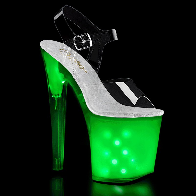 Pleaser(�ץ꡼����) ILLUMINATOR-808 LED����ߥ͡��������쥵����� USB���� �ݡ������ ���ꥢ���ۥ磻�ȥ�����������