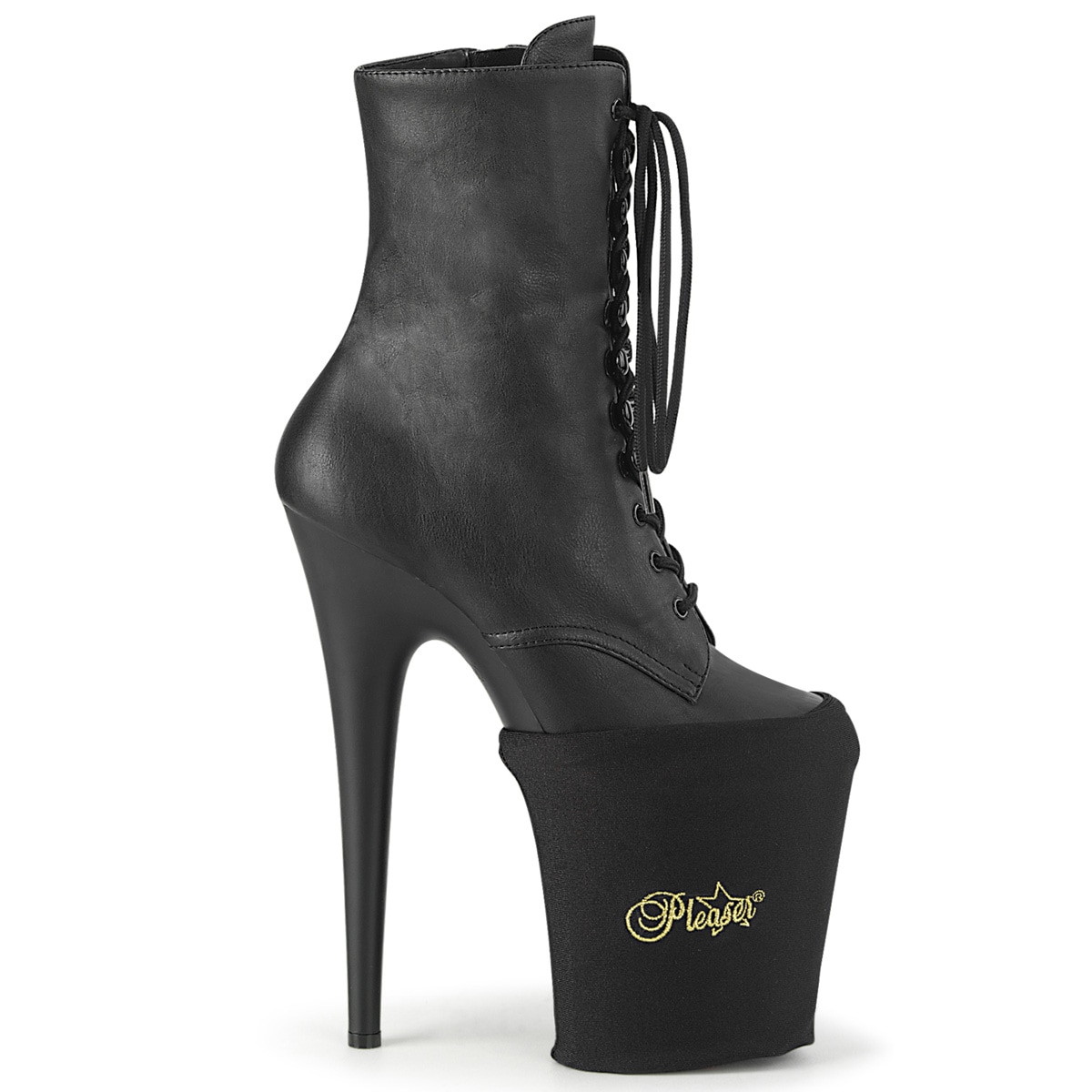 PLEASER(プリーザー) ポールシュープロテクター(6ペア) プラットフォームカバー 厚底カバー Pole Shoe Protectors ブラック◆取り寄せ PLEASER(プリーザー) ポールシュープロテクター(6ペア