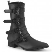 Demonia(ǥ˥) WARLOCK-110-B ֥åҡ ݥƥåɥȥ ߥåɥե֡ Хå ZIP Ĥä #Men's/Unisex