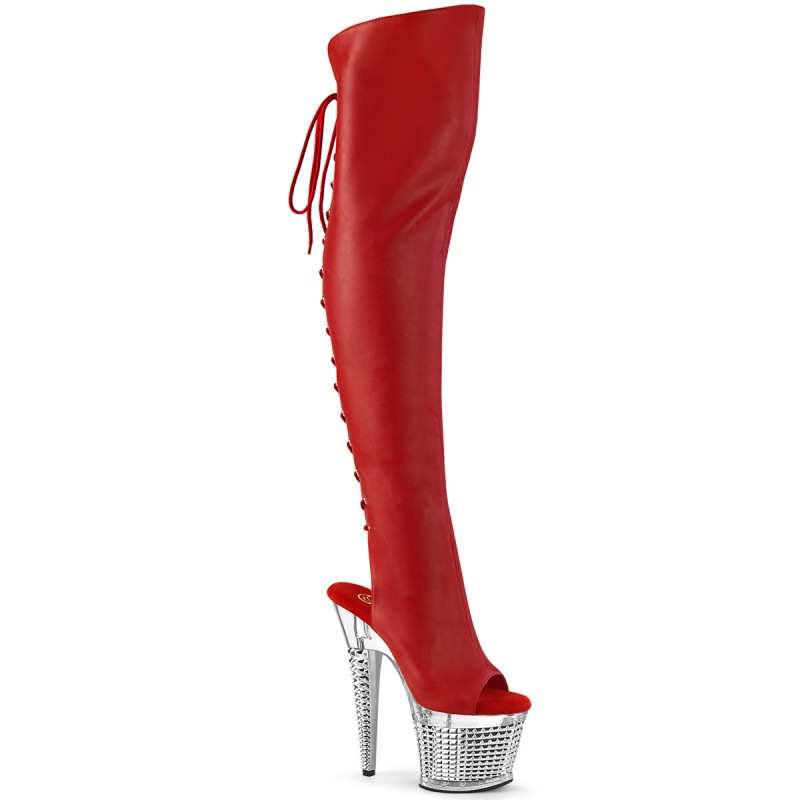 Pleaser(�ץ꡼����) SPECTATOR-3019 �����ץ�ȥ����ҡ��� �ƥ������㡼���쥪���С��ˡ��֡��� ��åɡ����ꥢ-����С��������ࢡ����