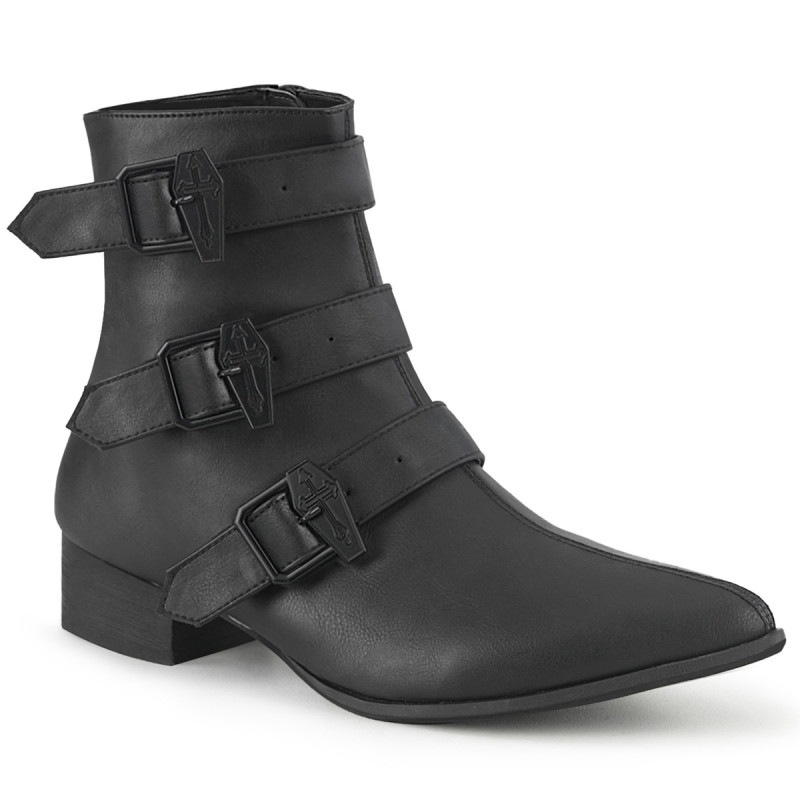 Demonia(�ǥ�˥�) WARLOCK-50-C �����Хå��� �֥��å��ҡ��� �ݥ���ƥåɥȥ� ���󥯥�֡��� ������ZIP �Ĥ�ä��� #Men's/Unisex������