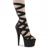 Pleaser(�ץ꡼����) ADORE-700-48 ���饹�ƥ��å����ȥ�å� ���ꥹ�������֡��ƥ���������� �֥�å� ��������