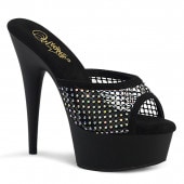 Pleaser(�ץ꡼����) DELIGHT-601-6RM �饤�󥹥ȡ����å��奵����� �֥�å�������