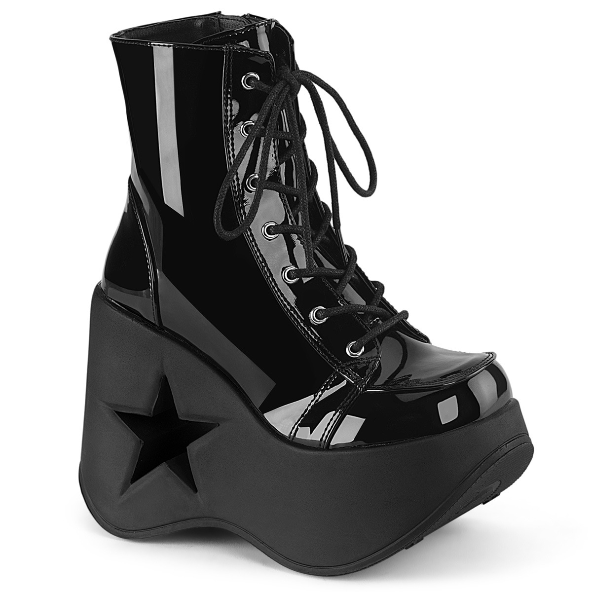 Pleaser demonia デモニア ショートブーツ 厚底 ウェッジソール