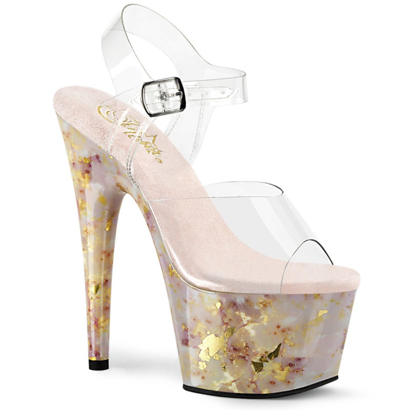 Pleaser(�ץ꡼����) ADORE-708MB ���󥯥륹�ȥ�å׸��쥵����� ���ꥢ���֥�å���-������ɥޡ��֥뢡����