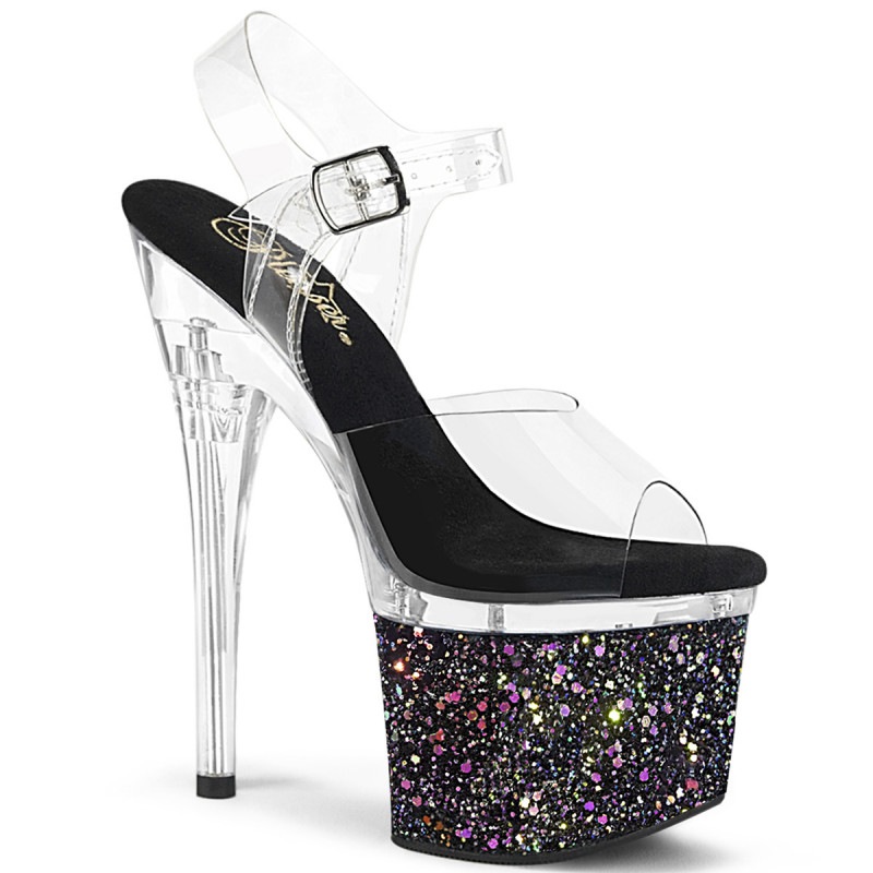 Pleaser(�ץ꡼����) ESTEEM-708LG ���󥯥륹�ȥ�å׸��쥵����� ���ꥢ�����ꥢ-���ޥ������å���������