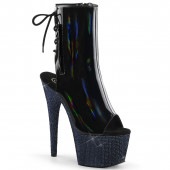 Pleaser BEJEWELED-1018DM-7 �����ץ�ȥ����Хå� �֡��ĥ������ �֥�å��ۥ����ߥåɥʥ��ȥ֥�å��饤�󥹥ȡ��󢡼���