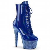 Pleaser(�ץ꡼����) BEJEWELED-1020-7 �饤�󥹥ȡ�����쥷�硼�ȥ֡��� �֥롼�ۥ�������