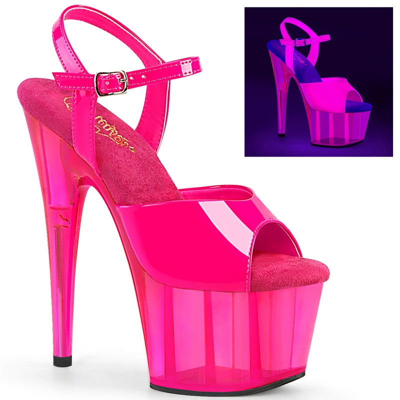 Pleaser(�ץ꡼����) ADORE-709UVT UV�ָ� ���󥯥륹�ȥ�åץ������ �ͥ���ۥåȥԥ󥯢�����