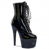 Pleaser(�ץ꡼����) BEJEWELED-1020-7 �饤�󥹥ȡ�����쥷�硼�ȥ֡��� �֥�å��ۥ����ߥåɥʥ��ȥ֥�å�RS������