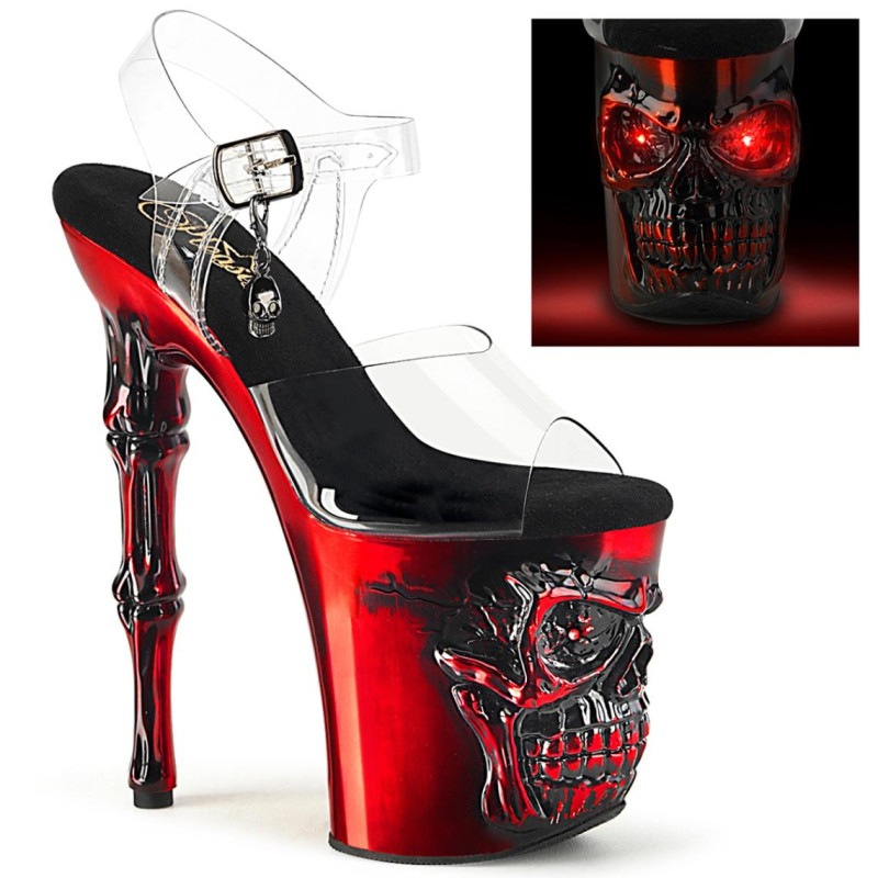 Pleaser(�ץ꡼����) RAPTURE-808-LT �ե��󥬡��ܡ���ҡ��� LED�饤���դ���������쥵����� ���ꥢ����åɥ������ࢡ����