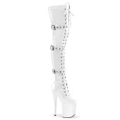 Pleaser(�ץ꡼����) FLAMINGO-3028 ��20cm�ҡ��� Ķ���쥵���ϥ��֡��� �Ҥ���� 3Ϣ�٥�ȡ��졼�����åסʥ��åѡ��դ��� ���ʥ���򢡼���