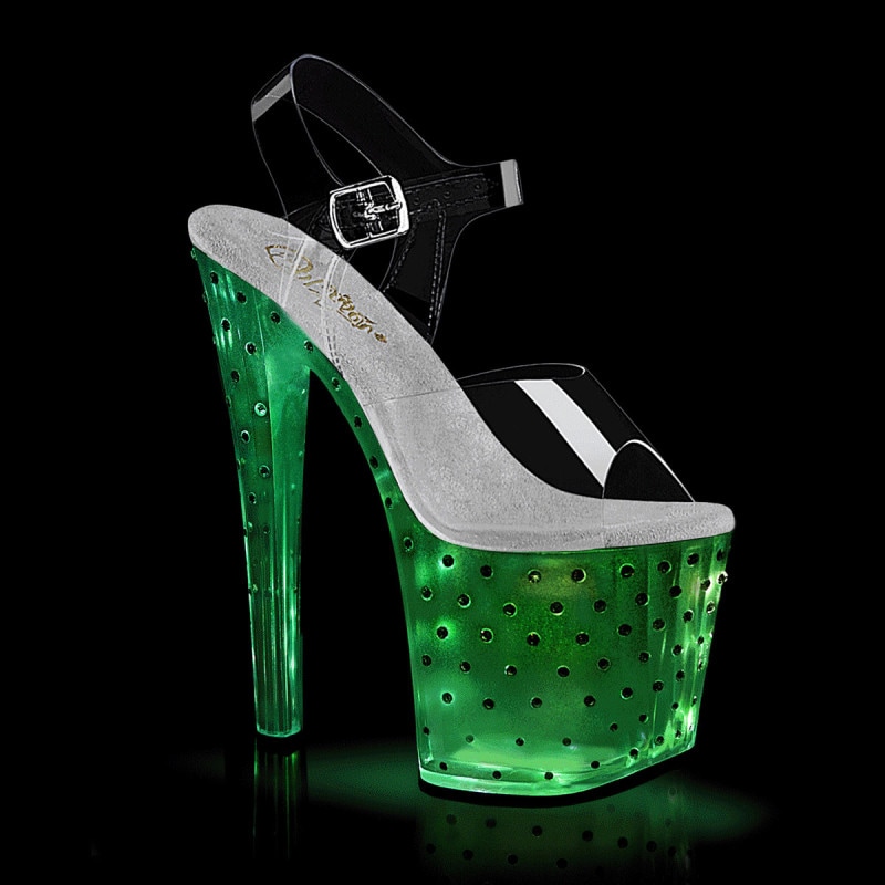 Pleaser(�ץ꡼����) ENCHANT-708T-LT LED���쥵����� �饤�ȥ��åץ������ ���ꥢ�����ꥢ-����С�������
