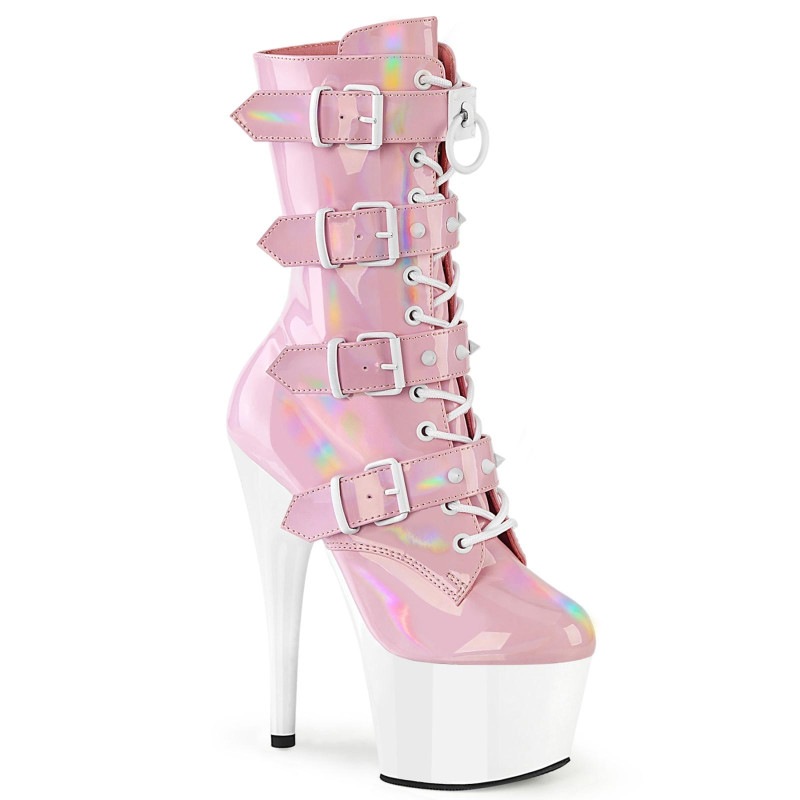Pleaser(�ץ꡼����) ADORE-1046TT ���ȡ���졼�����åץ��󥯥�֡��� �٥ӡ��ԥ󥯥ۥ����ۥ磻�Ȣ�����