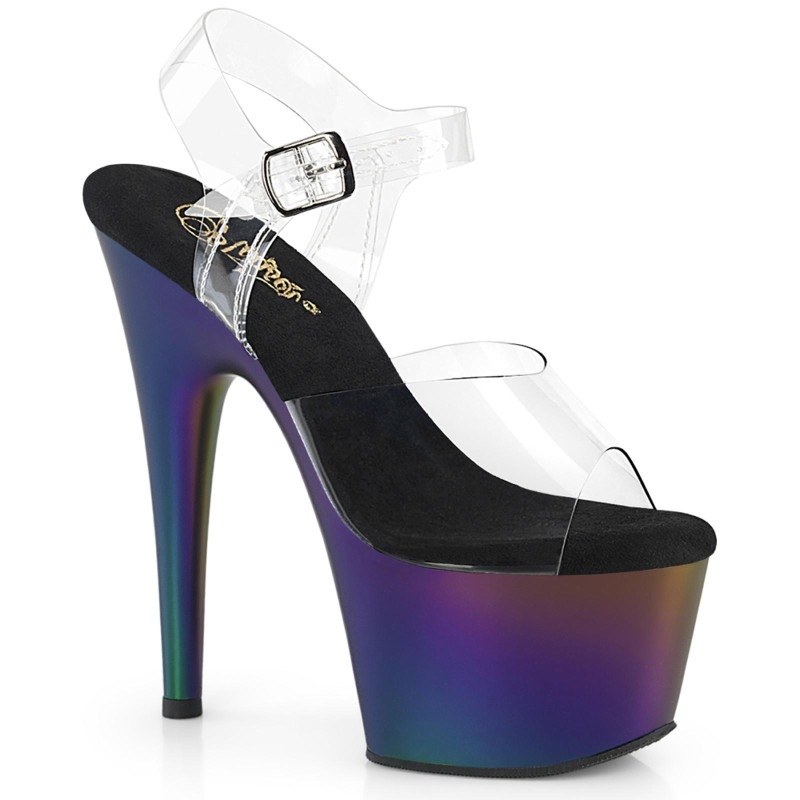 Pleaser(�ץ꡼����) ADORE-708MCH ���󥯥륹�ȥ�å׸��쥵����� ���ꥢ���ѡ��ץ�-���꡼��ޥåȥ������ࢡ����