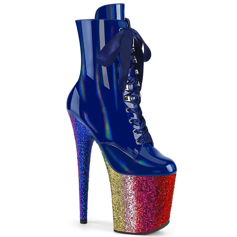 Pleaser(�ץ꡼����) FLAMINGO-1020HG �ե�ߥ� ��ܥ�졼�����硼�ȥ֡��� �� �������֥롼�ۥ����쥤��ܡ�����å���������