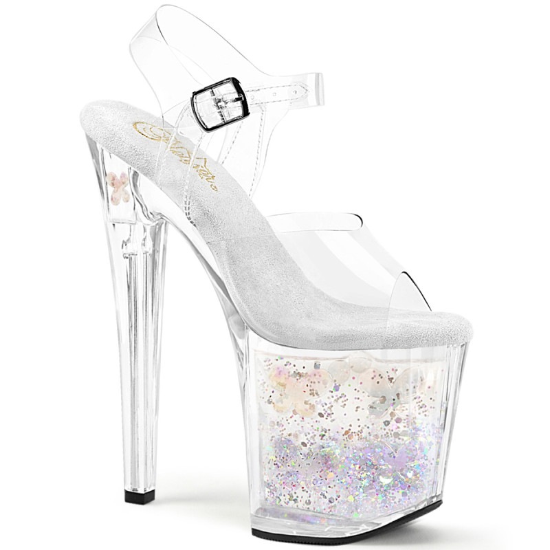 Pleaser ENCHANT-708AQUA-02 �ե����ƥ��󥰥���å������Х��ե饤 ���쥵����� ���ꥢ�����ꥢ-����С�������