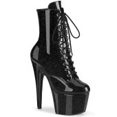 Pleaser(�ץ꡼����) ADORE-1020GP ���쥷�硼�ȥ֡��� �Ԥ߾夲 �졼�����å� ������ZIP �֥�å�����å���������