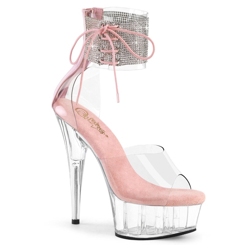 Pleaser(�ץ꡼����) DELIGHT-624RS �饤�󥹥ȡ��󥢥󥯥륫�ե������ ���ꥢ-�٥ӡ��ԥ󥯡����ꥢ������