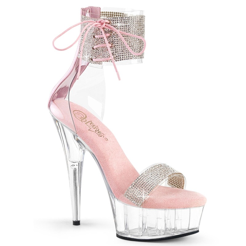 Pleaser(�ץ꡼����) DELIGHT-627RS �Хå����å� �饤�󥹥ȡ��� ���󥯥륫�ե������ ���ꥢ-�٥ӡ��ԥ󥯡����ꥢ������