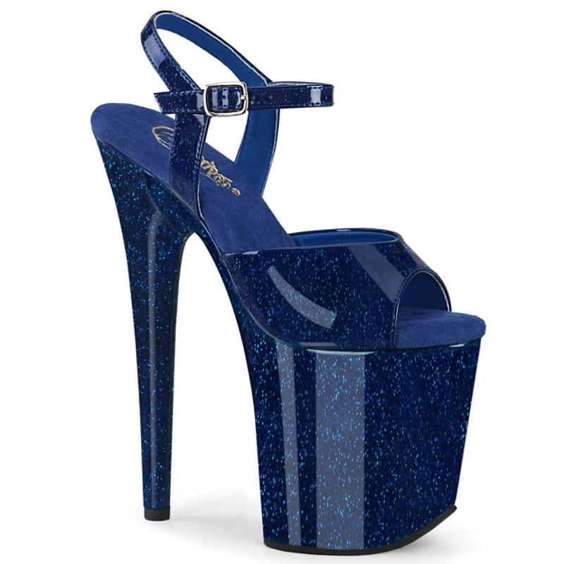 Pleaser(�ץ꡼����) FLAMINGO-809GP �ե�ߥ� Ķ���쥵����� 20cm�ҡ��� �ݡ������ �ͥ��ӡ��֥롼����å���������