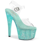 Pleaser(�ץ꡼����) BEJEWELED-708RRS �饤�󥹥ȡ������ ���󥯥륹�ȥ�åץ������ ���ꥢ�������� RS������