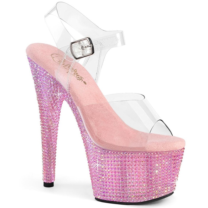Pleaser(�ץ꡼����) BEJEWELED-708RRS �饤�󥹥ȡ������ ���󥯥륹�ȥ�åץ������ ���ꥢ���٥ӡ��ԥ�RS������