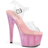 Pleaser(�ץ꡼����) BEJEWELED-708RRS �饤�󥹥ȡ������ ���󥯥륹�ȥ�åץ������ ���ꥢ���٥ӡ��ԥ�RS������