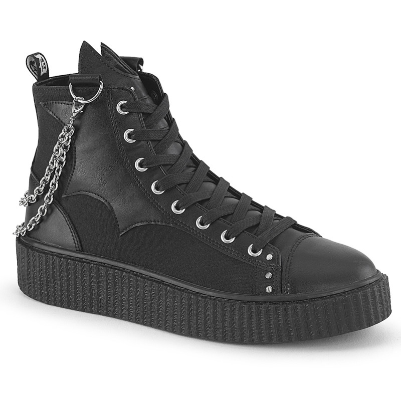 Demonia(�ǥ�˥�) SNEEKER-230 �ϥ��ȥåץ��꡼�ѡ� ���ˡ����� �� �����Х�-PU #Men's/Unisex������