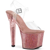 Pleaser(�ץ꡼����) LOVESICK-708SG �ϡ��ȷ��ҡ��� ���쥵����� ���ꥢ���ԥ󥯥ޥ������ǥ�����ȥ���å���������